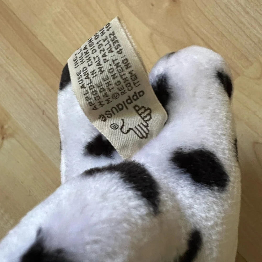 Vintage Disney 101 Dalmatians Applause small puppy plush stuffed animal‎